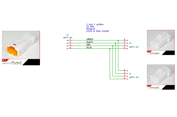 Diagnostic Splitter Triumph Connectivity JWPF